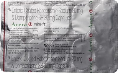 Acera D Strip Of 10 Capsules