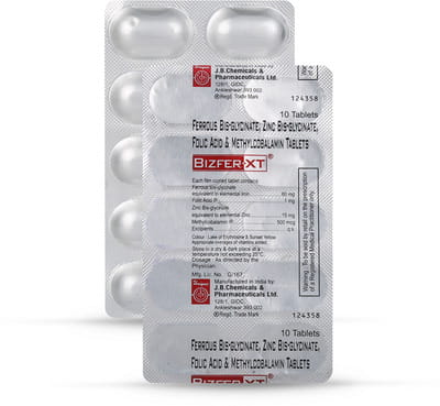 Bizfer Xt Strip Of 10 Tablets