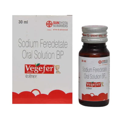 Vegefer Bottle Of 30ml Oral Drops