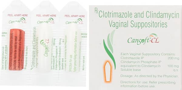 Cansoft-CL Vaginal Suppository