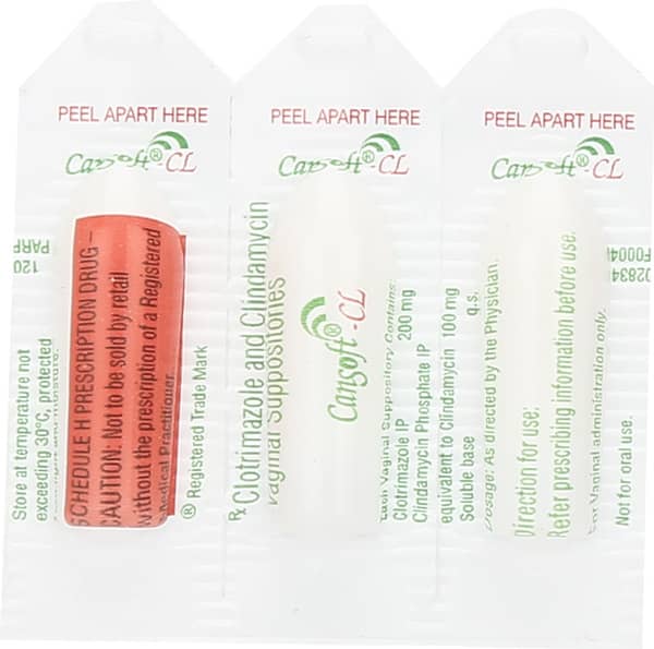 Cansoft-CL Vaginal Suppository