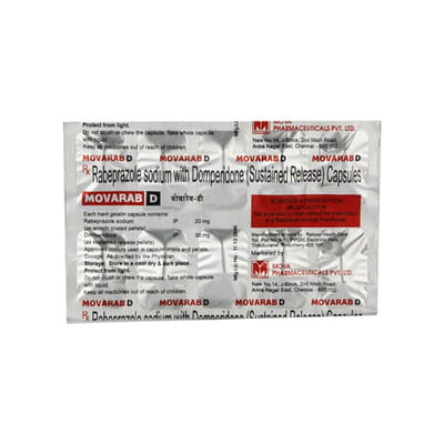 Movarab D Strip Of 10 Capsules