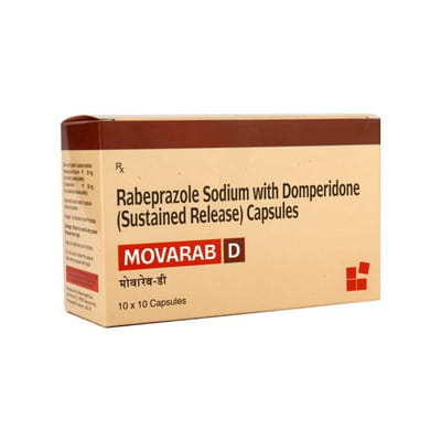 Movarab D Strip Of 10 Capsules