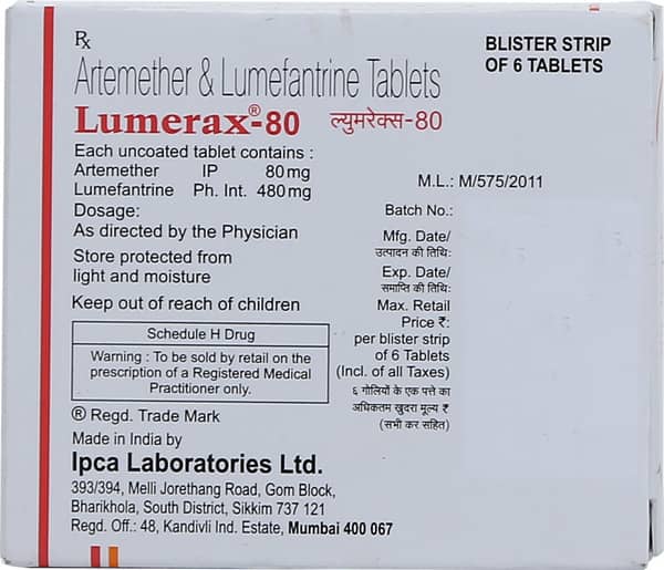 Lumerax 80 Tablet
