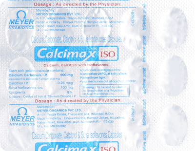 Calcimax Iso Strip Of 15 Capsules