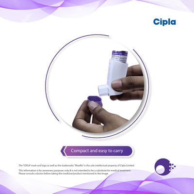 Maxiflo 125mcg Box Of 120md Metered Dose Inhaler