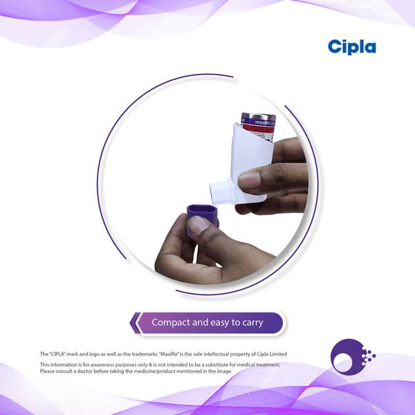 Maxiflo 250mcg Box Of 120md Metered Dose Inhaler