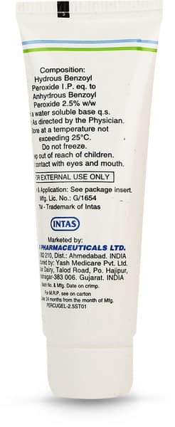 Percuna 2.5% Gel 20gm