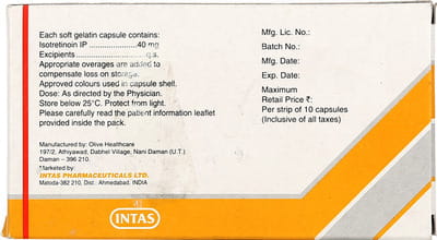 Tretiva 40mg Strip Of 10 Capsules