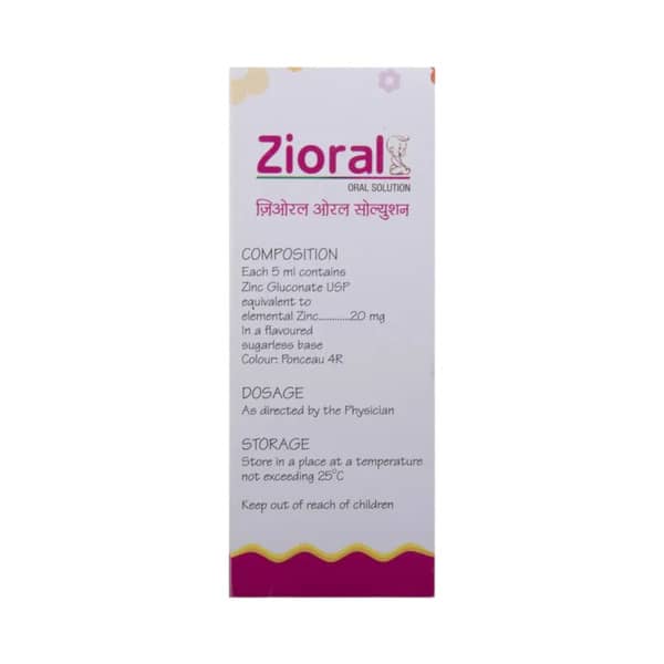 Zioral Oral Solu 100ml
