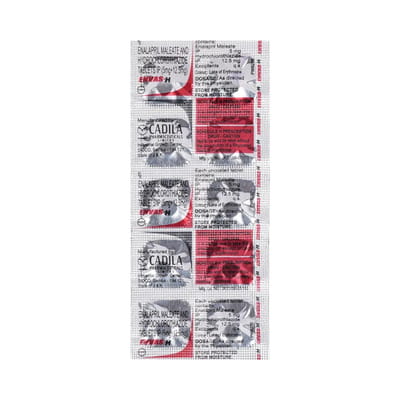 Envas H 10/12.5mg Strip Of 10 Tablets