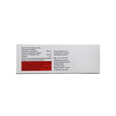 Cepodem Xp 325mg Strip Of 10 Tablets