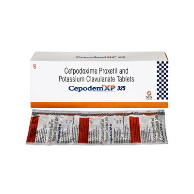 Cepodem Xp 325mg Strip Of 10 Tablets