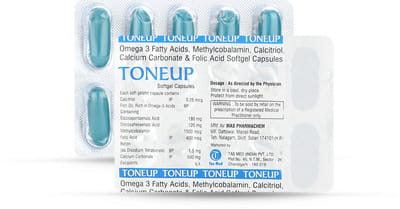 Tone Up Strip Of 10 Capsules