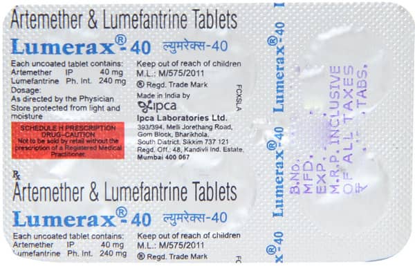 Lumerax 40mg Strip Of 6 Tablets