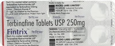 Fintrix 250mg Strip Of 7 Tablets