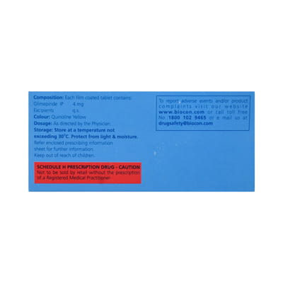 Blisto 4mg Strip Of 10 Tablets