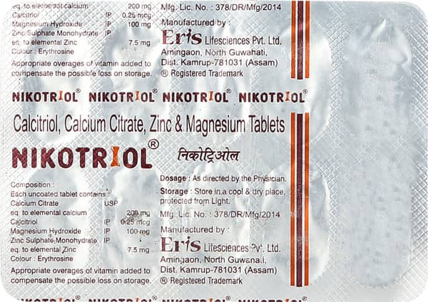 Nikotriol Tablet