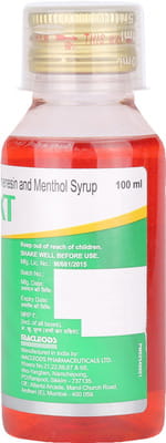 Macbery Xt Sugar Free Bottle Of 100ml Expectorant