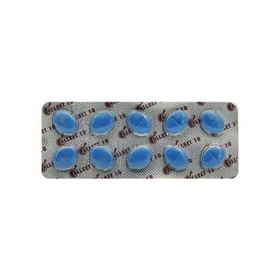 Allset 10mg Strip Of 10 Tablets