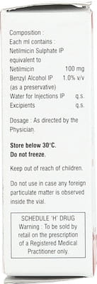 Netromax 300mg Vial Of 3ml Injection