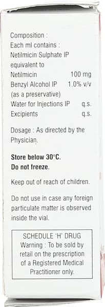 Netromax 300mg Vial Of 3ml Injection