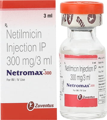 Netromax 300mg Vial Of 3ml Injection