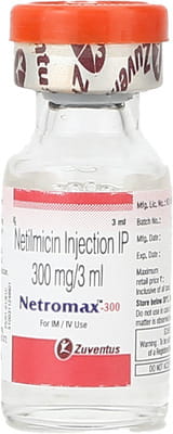 Netromax 300mg Vial Of 3ml Injection
