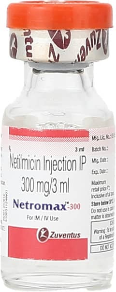 Netromax 300mg Vial Of 3ml Injection