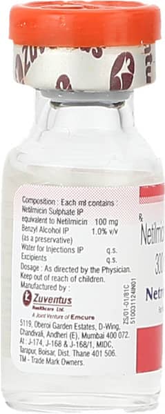 Netromax 300mg Vial Of 3ml Injection