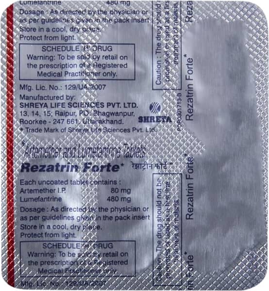 Rezatrin Forte Tablet