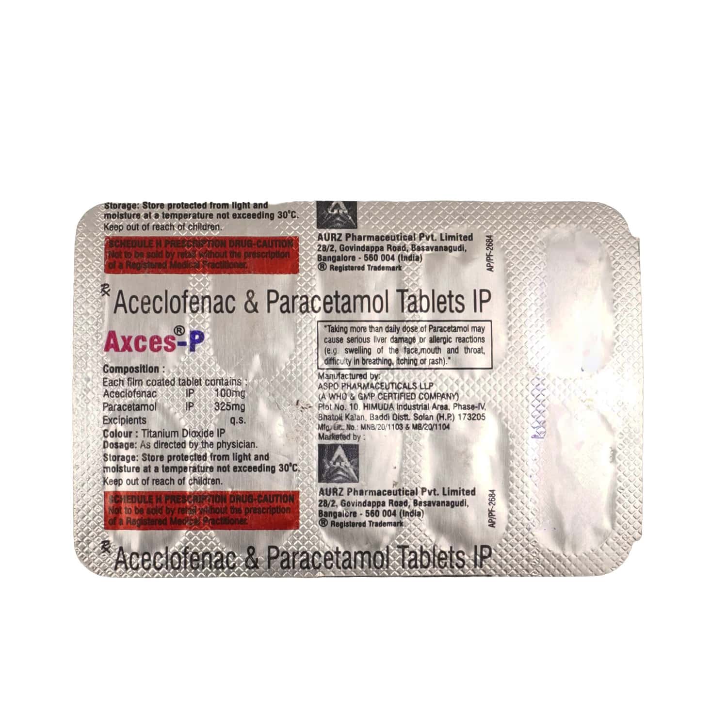 Axces P Strip Of 10 Tablets: Uses, Side Effects, Price & Dosage | PharmEasy
