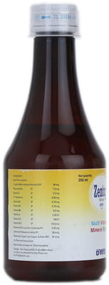Zentop Bottle Of 200ml Syrup