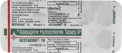 Gestakind 10mg Strip Of 10 Tablets