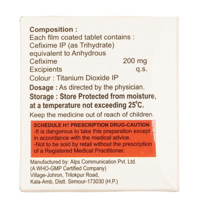 Realcef 200mg Tablet