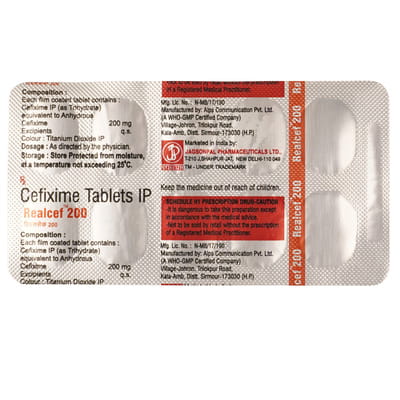 Realcef 200mg Tablet
