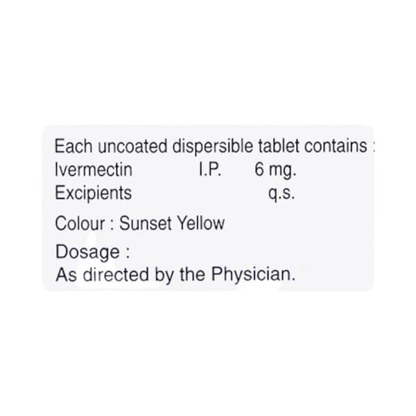 Ivercid 6mg Strip Of 2 Tablets