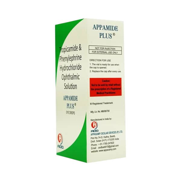Appamide Plus Bottle Of 5ml Eye Drops