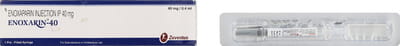 Enoxarin 40mg Pre-Filled Syringe Of 0.4ml Injection