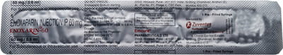 Enoxarin 60mg Pre Filled Syringe Of 0.6ml Injection