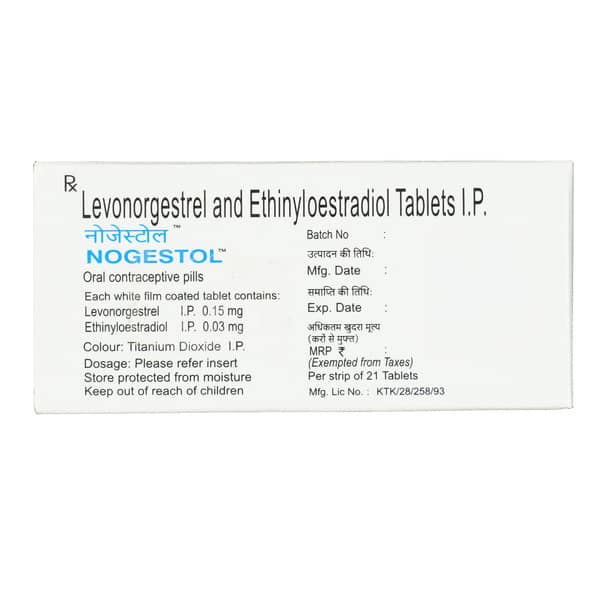 Nogestol Strip Of 21 Tablets
