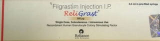 Religrast 300mcg Pre Filled Syringe Of 0.5ml Injection