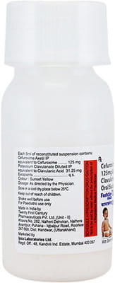 Fastclav 125mg Bottle Of 30ml Dry Syrup