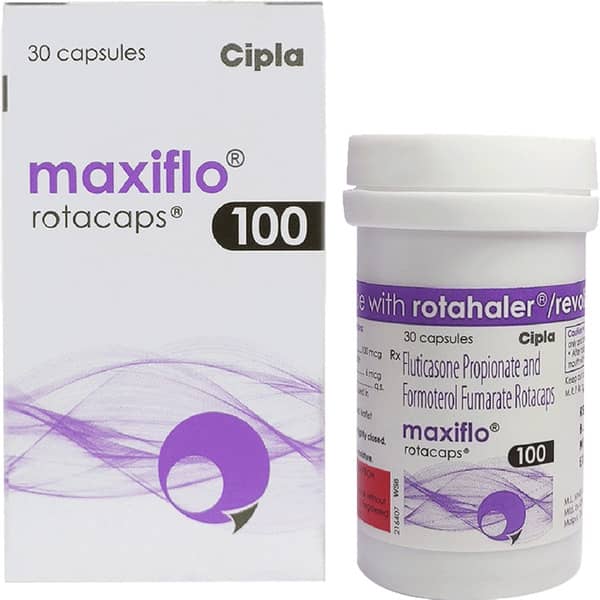 Maxiflo 100mcg Bottle Of 30 Rotacaps