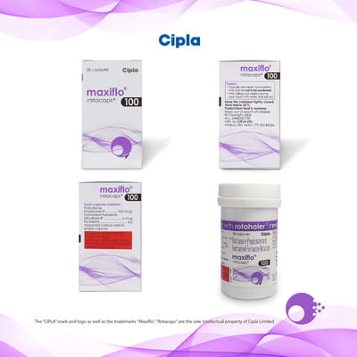 Maxiflo 100mcg Bottle Of 30 Rotacaps