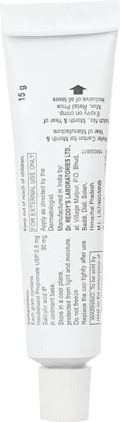 Ultravex S3 Tube Of 15gm Ointment