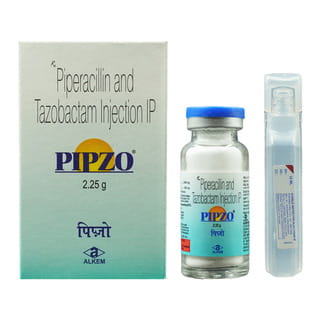 Pipzo 2.25Gm Dry Vial Of 1 Powder For Injection