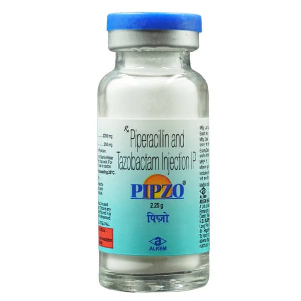 Pipzo 2.25Gm Dry Vial Of 1 Powder For Injection