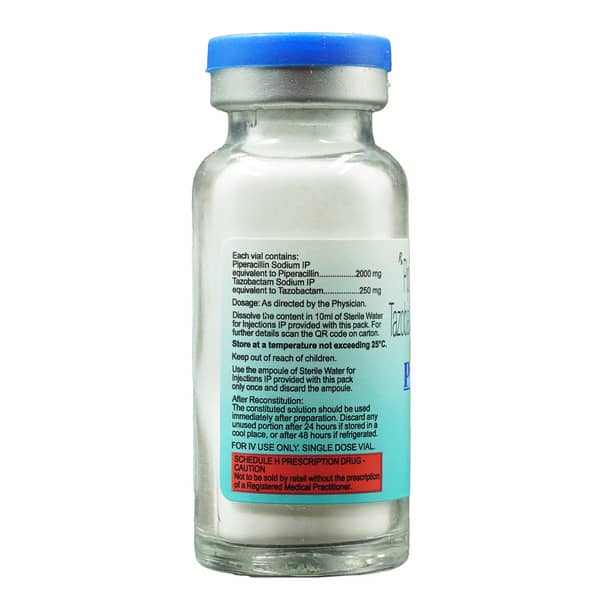 Pipzo 2.25Gm Dry Vial Of 1 Powder For Injection