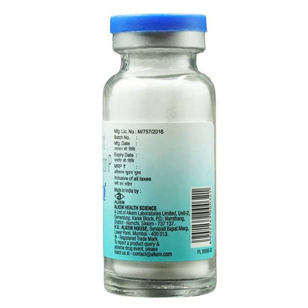Pipzo 2.25Gm Dry Vial Of 1 Powder For Injection